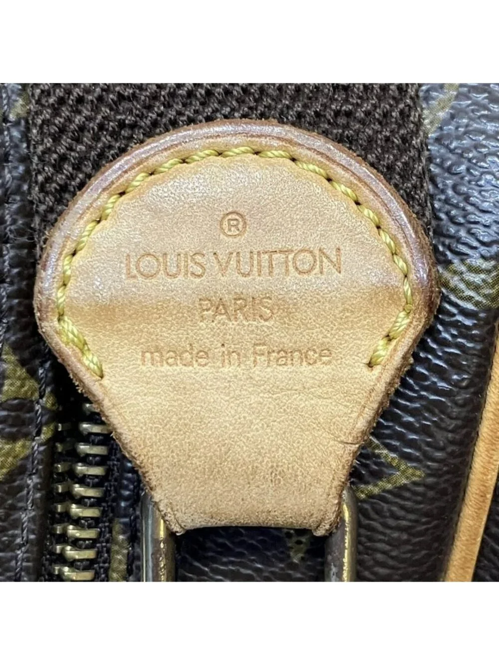 Louis Vuitton Reporter PM Monogram Shoulder Bag Canvas